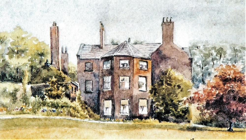 The Lost Houses of Derbshire – West House, Chesterfield