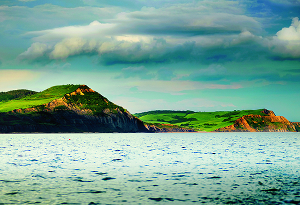 The Jurassic Coast from the Sea