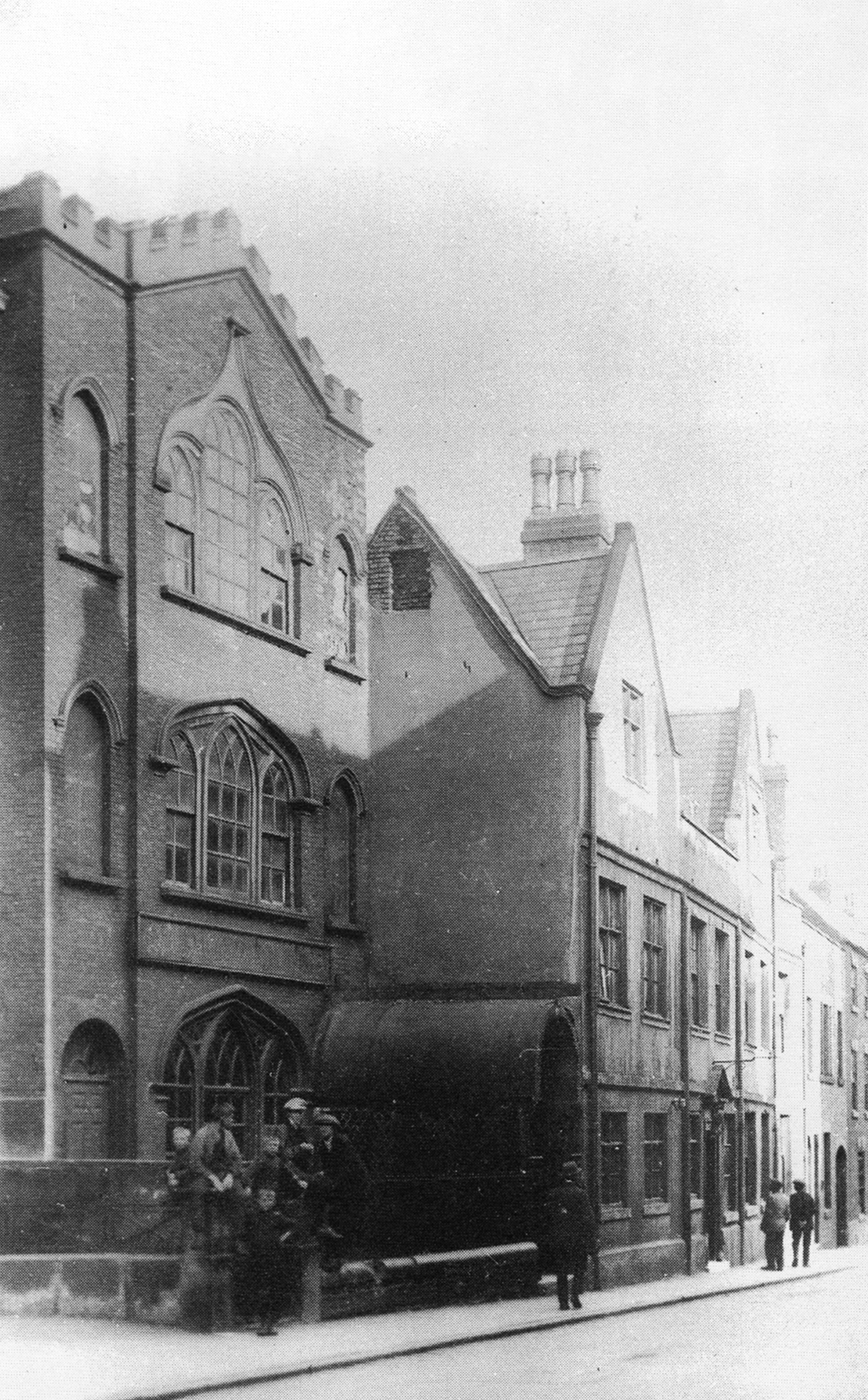 The Lost Houses of Derbyshire – Burdett’s House, Full Street, Derby