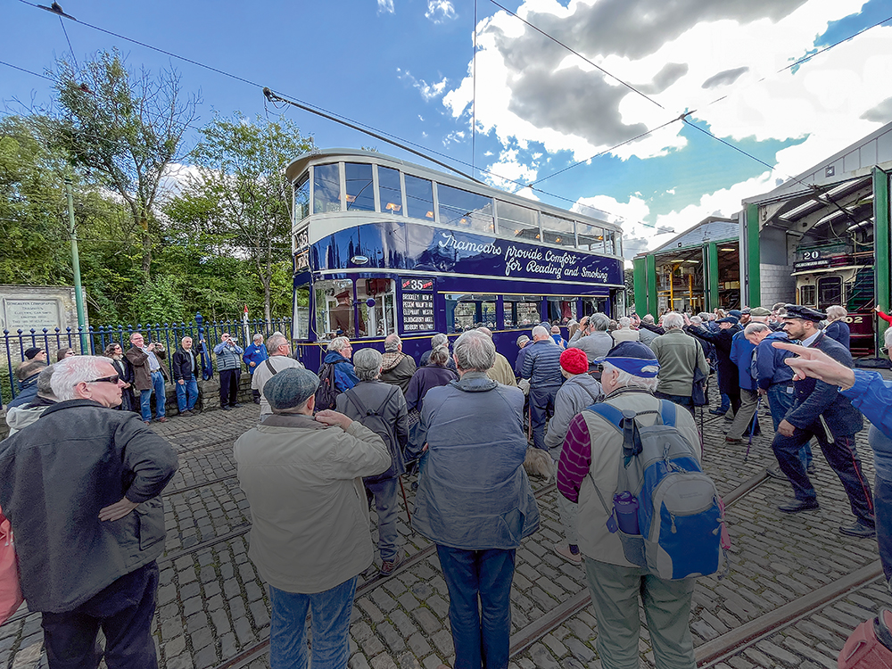 A Century In The Making – The Grand Unveiling of the Restored ‘Bluebird’ Tram at Crich Tramway Village”